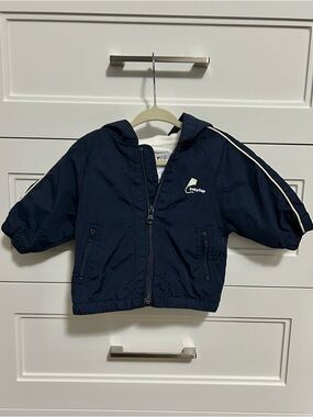 Vintage babyGap Hooded Windbreaker Jacket 3-6M